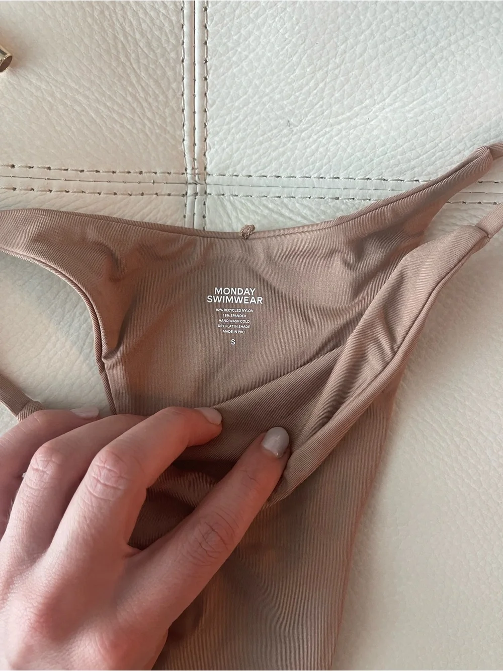 Monday Swimwear underwire cups